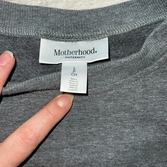 Motherhood maternity Love graphic-print maternity sweatshirt - Picture 7 of 8